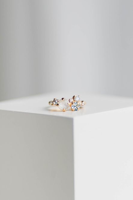 Hovedbilde Stardust Ring Gold Azore Combo 