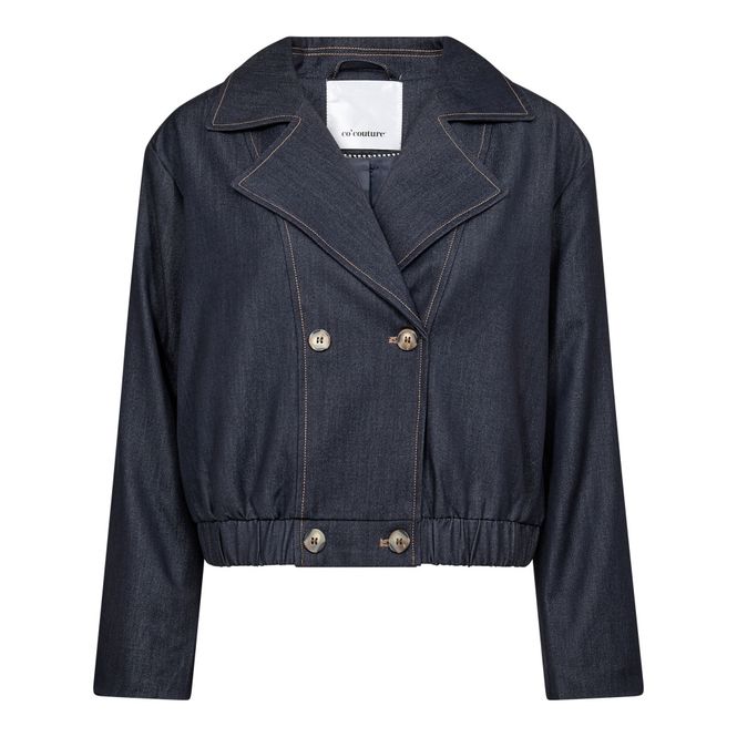 Hovedbilde Terry Double Breasted Blazer Navy Denim 