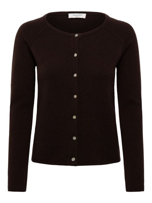 Hovedbilde Laica Cashmere LS O-Neck Raglan Cardigan Mole 