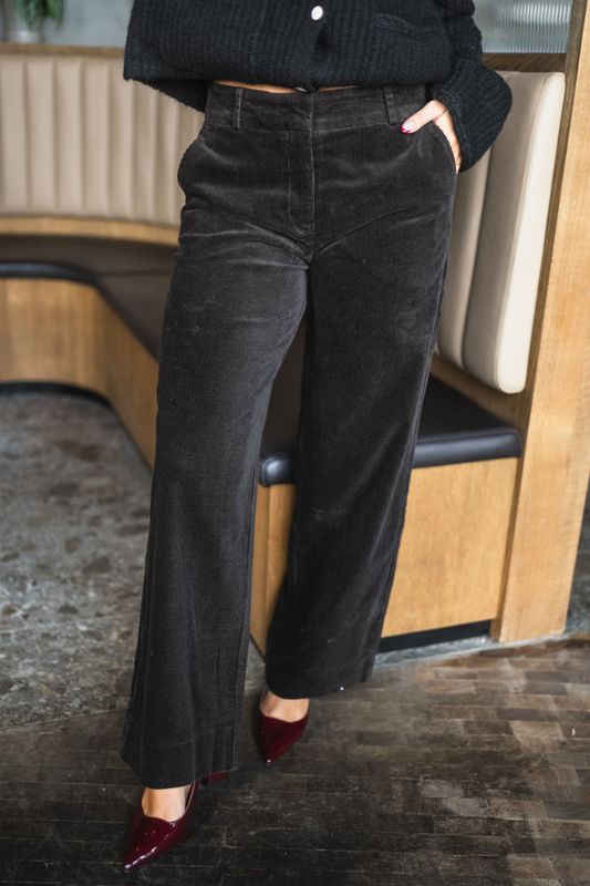 Dena 837 Dark Coffee Corduroy Regular 