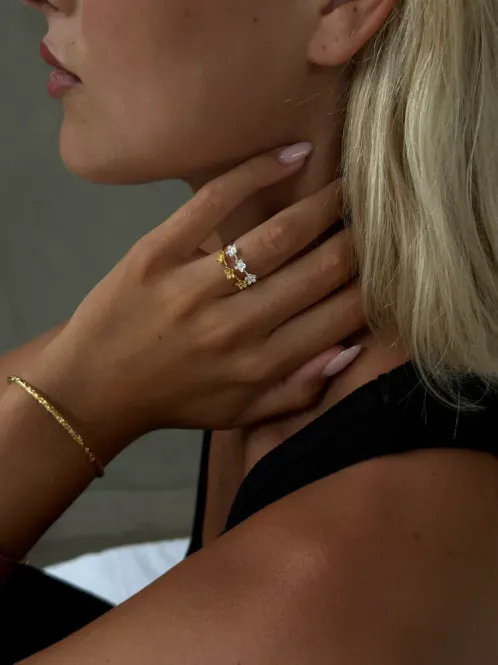 Hovedbilde Triple Flower Ring 
