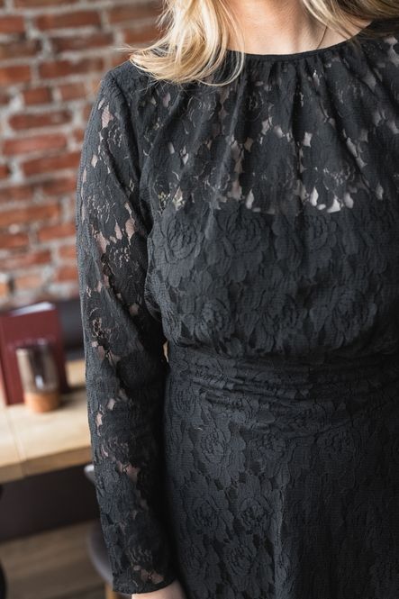 Hovedbilde Lace Gown Black 