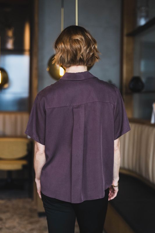 Mina SS Shirt 14028 Fudge 