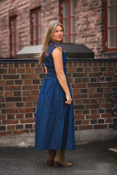 Hovedbilde Esmy Denim Dress Blue 