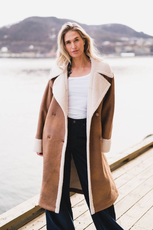 Wrange Coat Medium Brown 
