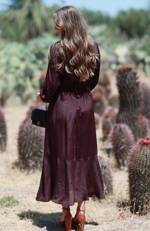 Samira Dress Mulberry 