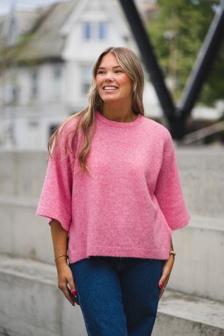 Hovedbilde Guni Tee Pink Carnation Melange  