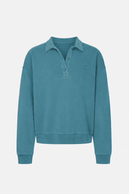 Hovedbilde Mia Polo Sweatshirt Teal 