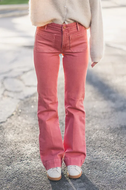 Flare Washed Red 