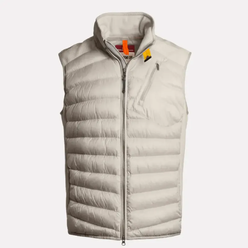 Zavier Man Fleece/Nylon Vest Pelican 