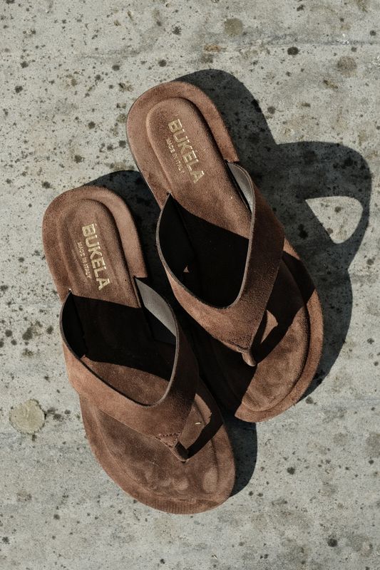 Samantha Sandal Espresso 