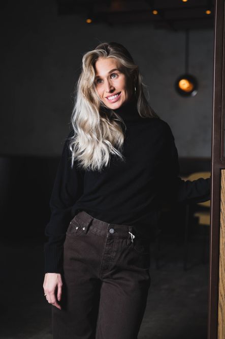Hovedbilde Vanille Wool Sweater Black 