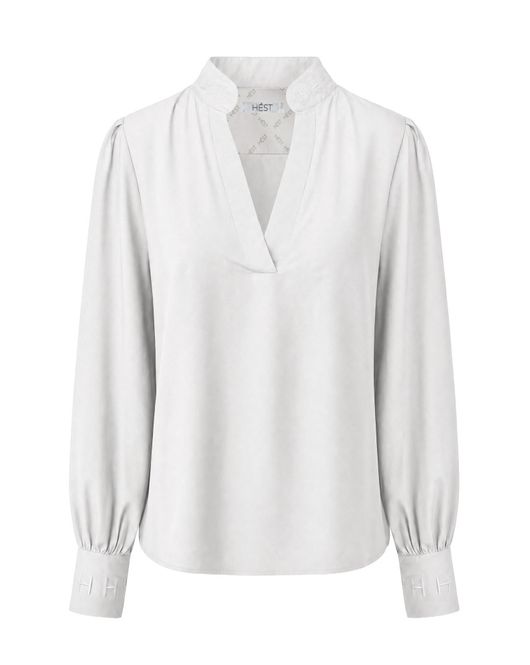 Hovedbilde Mie Tencel Blouse Grey 