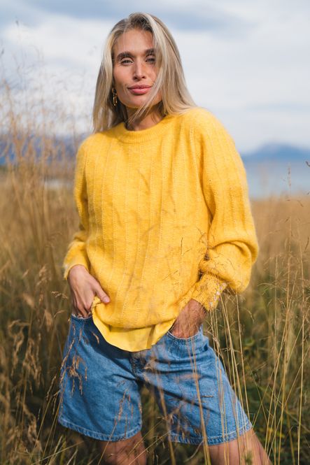 Hovedbilde Mira Amalie Pullover Mimosa 