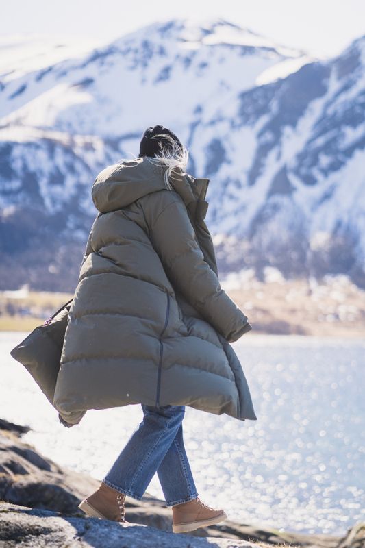 Stranda Down Coat Grape Leaf 