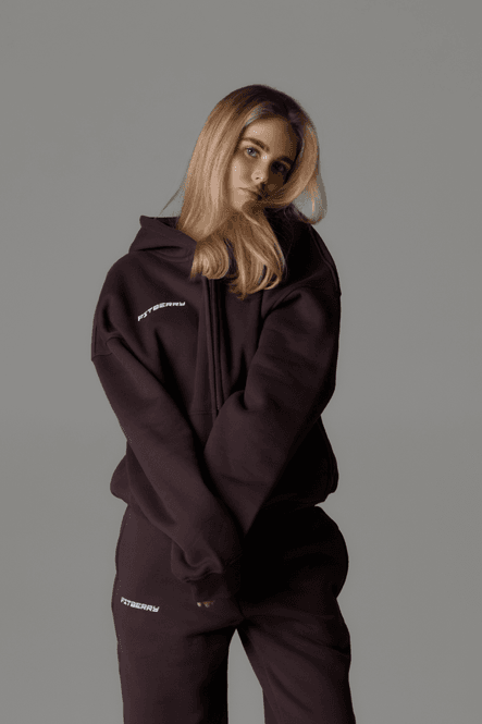 Hovedbilde Sports Studio Zip Hoodie Saddle Brown 