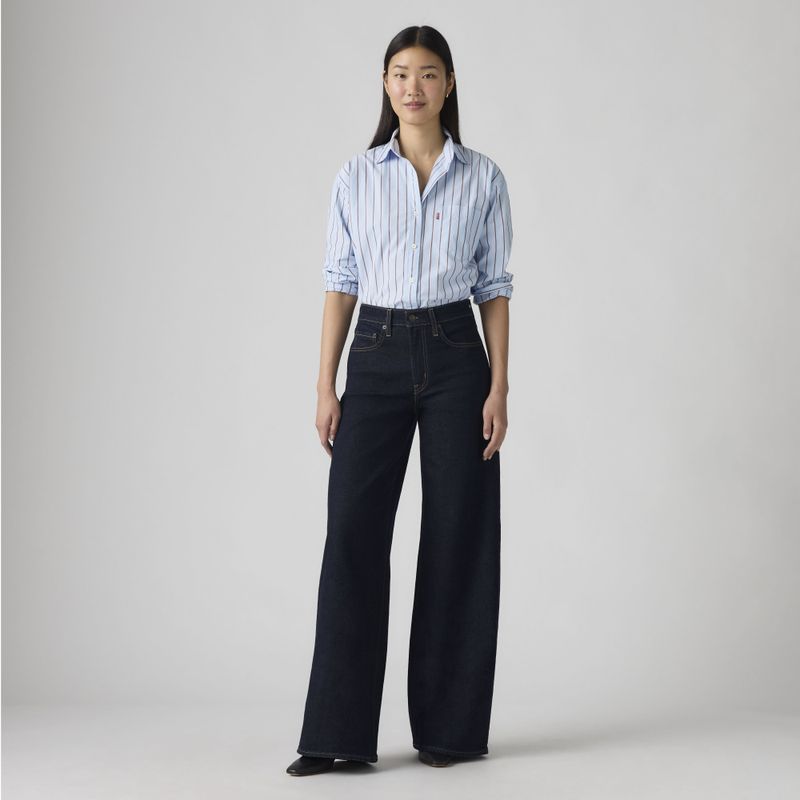 728 HR Wide Leg Retro Rinse 