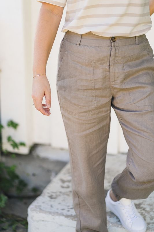 Shenas Pants Desert Taupe 