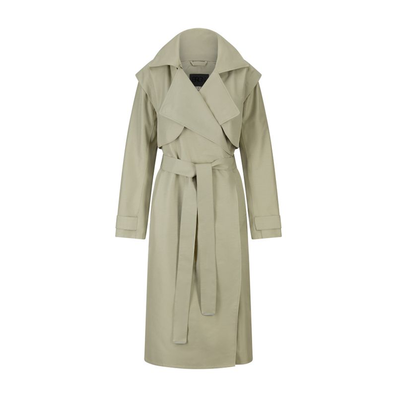 Regndråpe Trench Coat Green 