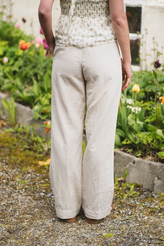 Sonar Linen Pants Sand 