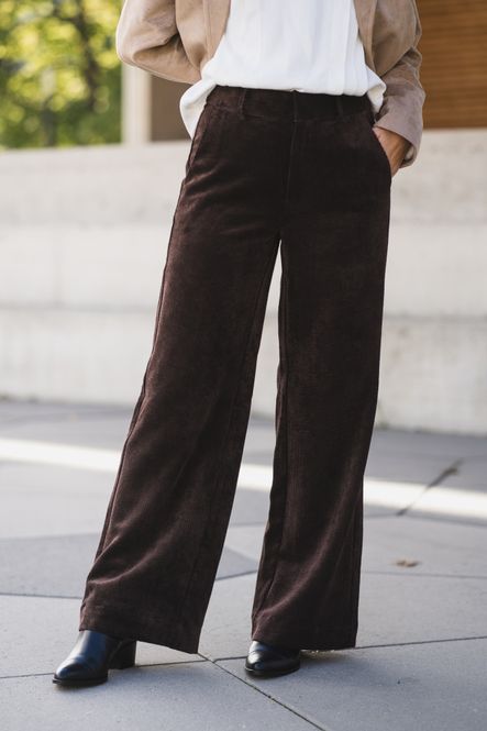 Hovedbilde Daisy Cord Pants Dark Brown 