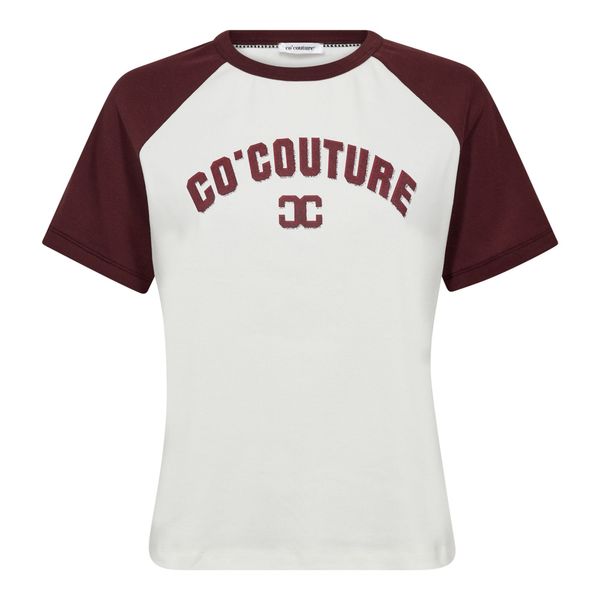 Hovedbilde Edge Block Tee Offwhite/Winered 