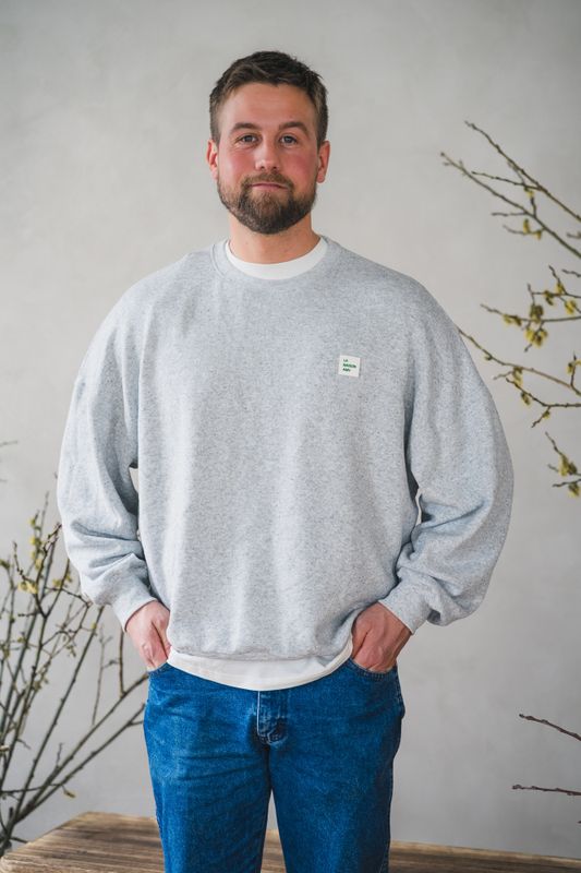 Evona Sweatshirt Light Grey Melange 