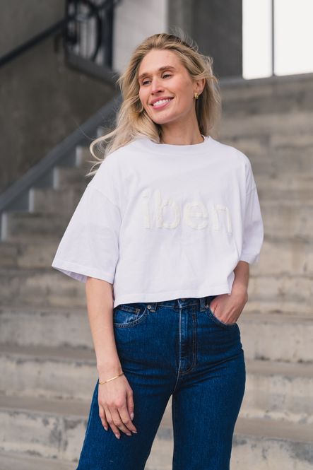 Hovedbilde Rocky Cropped Tee White 