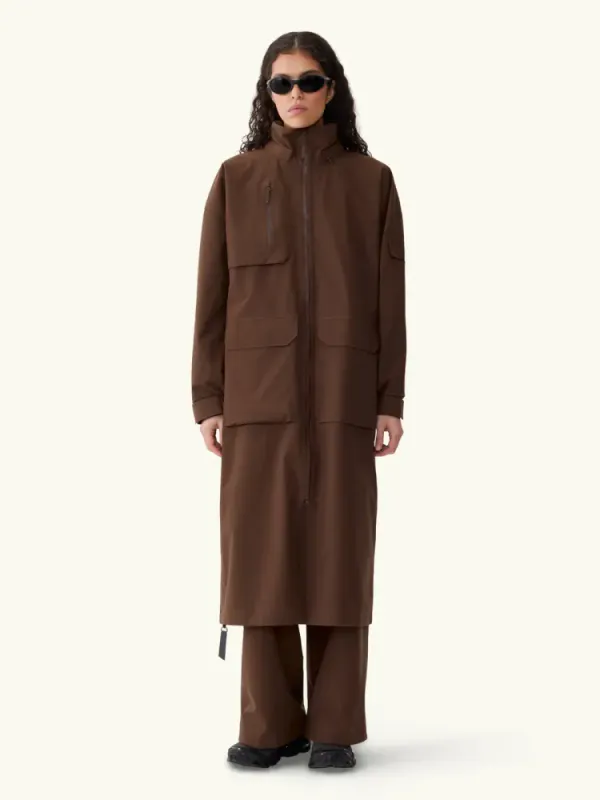 Klipra Coat Brownstone 