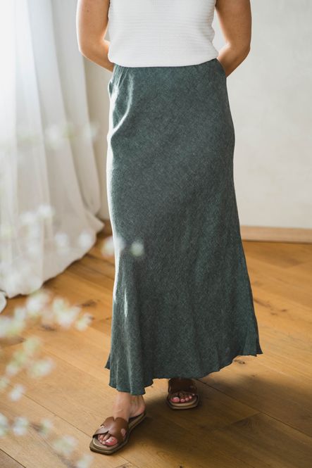 Hovedbilde Viana Ginia Skirt Laurel W Melange 