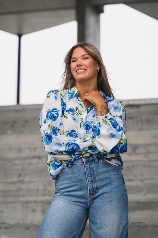 Asina LS Shirt Star White Emula 