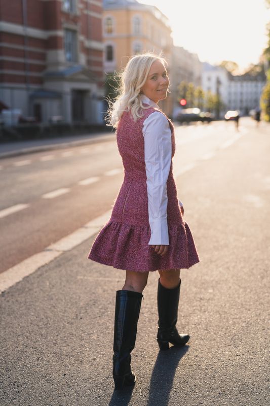 Kajsa Mini Dress Rose 