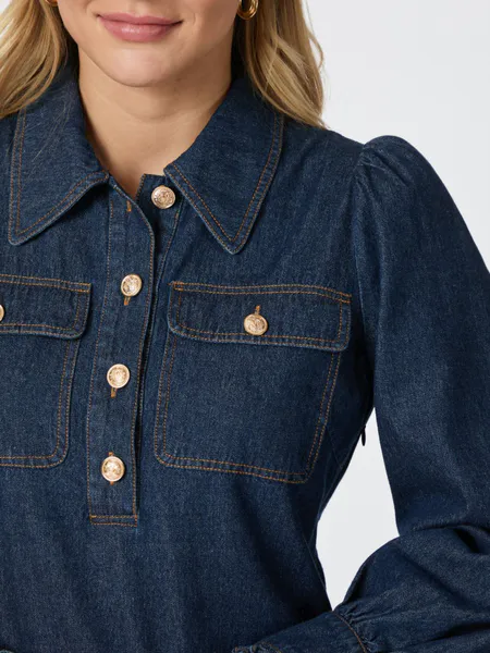Hovedbilde Nikko Denim Dress Blue 