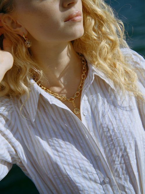 Hovedbilde Snowball Earrings Gold 