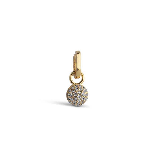 Hovedbilde Disco Ball Charm Gold 
