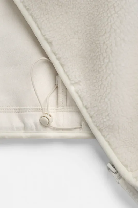 W. Cloudfleece Jacket Creme 