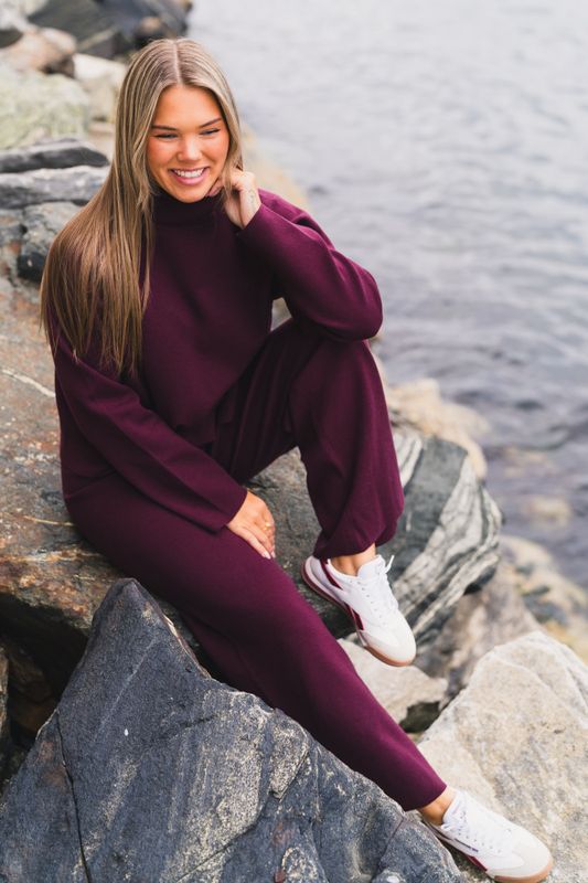 Serge Sweater Burgundy 