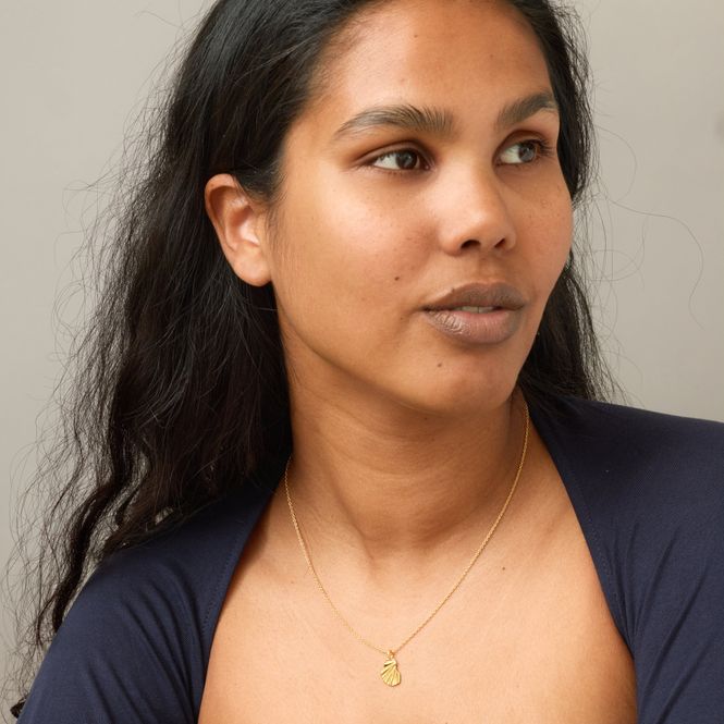 Hovedbilde Wave Necklace Gold 