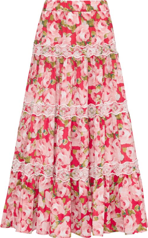 Cotton Slub Skirt Romace 
