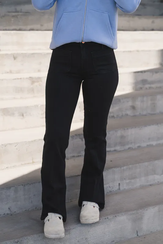 Flare Retro Black 