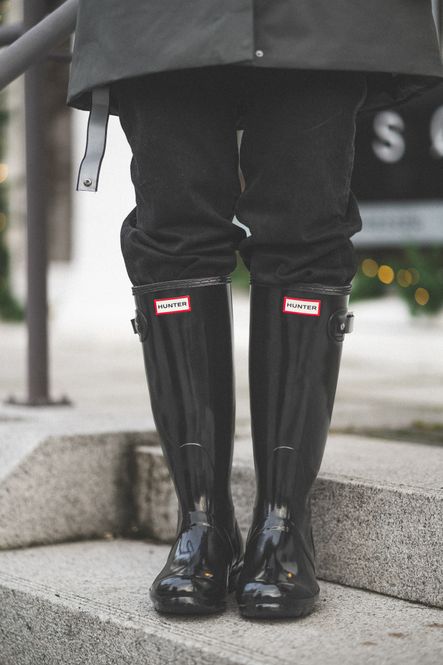 Hovedbilde Original Tall Gloss Boot Black 