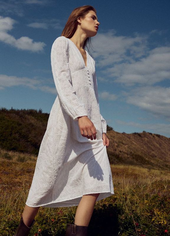 Lilith Maxi Dress White 