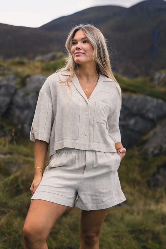 Relaxed Summer Shirt Ecru 