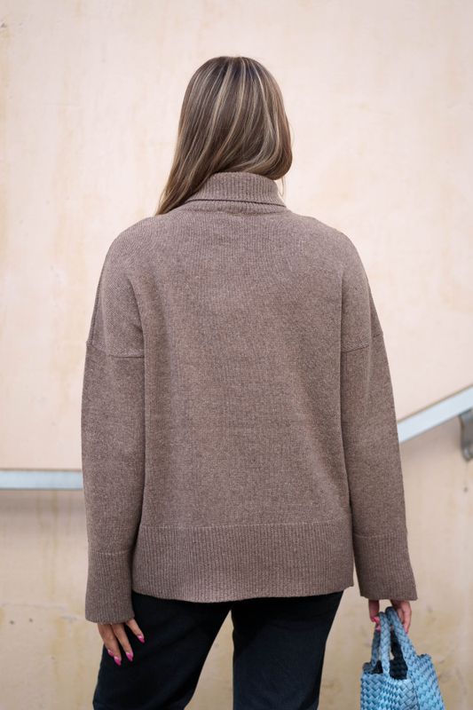  Anna TN Sweater Brown Melange
