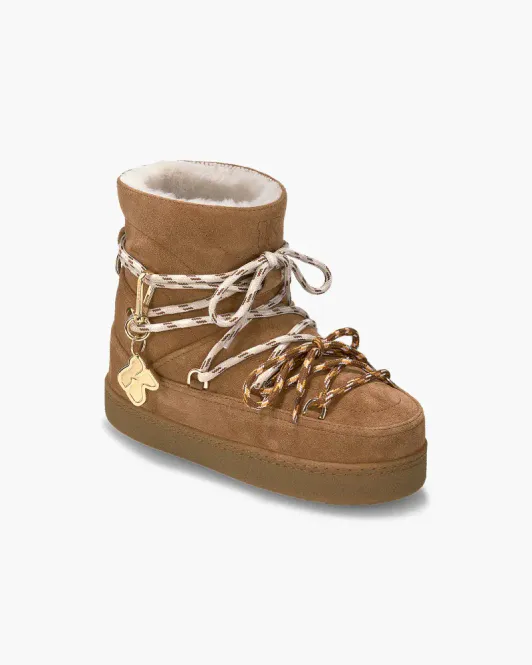 Hovedbilde Quilted Suede Brown 