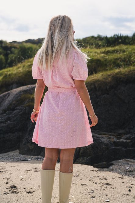 Hovedbilde Eivor 2/4 Shirt Dress S Lilac/Aftglow 
