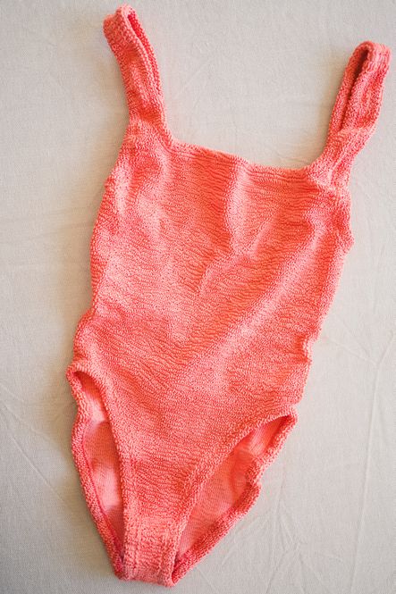 Hovedbilde Square Neck Swim Metallic Coral 