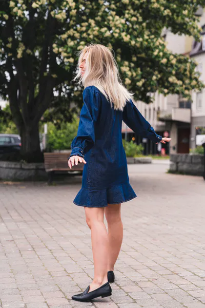 Hovedbilde Nikko Denim Dress Blue 