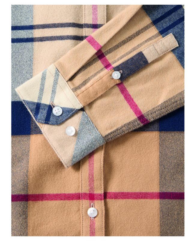 Anna Shirt Hessian Tartan  