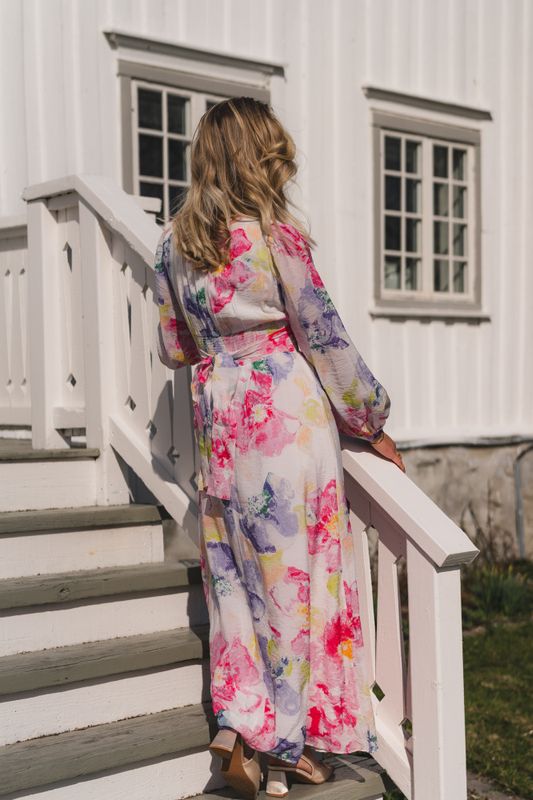 Viscose V-Neck Dress Breeze 